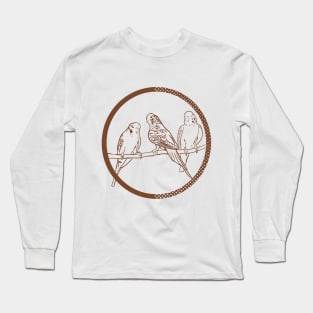 Birds in a cage Long Sleeve T-Shirt